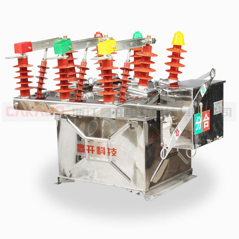 ZW8-12G戶外高壓真空斷路器(帶隔離刀)全不銹鋼型